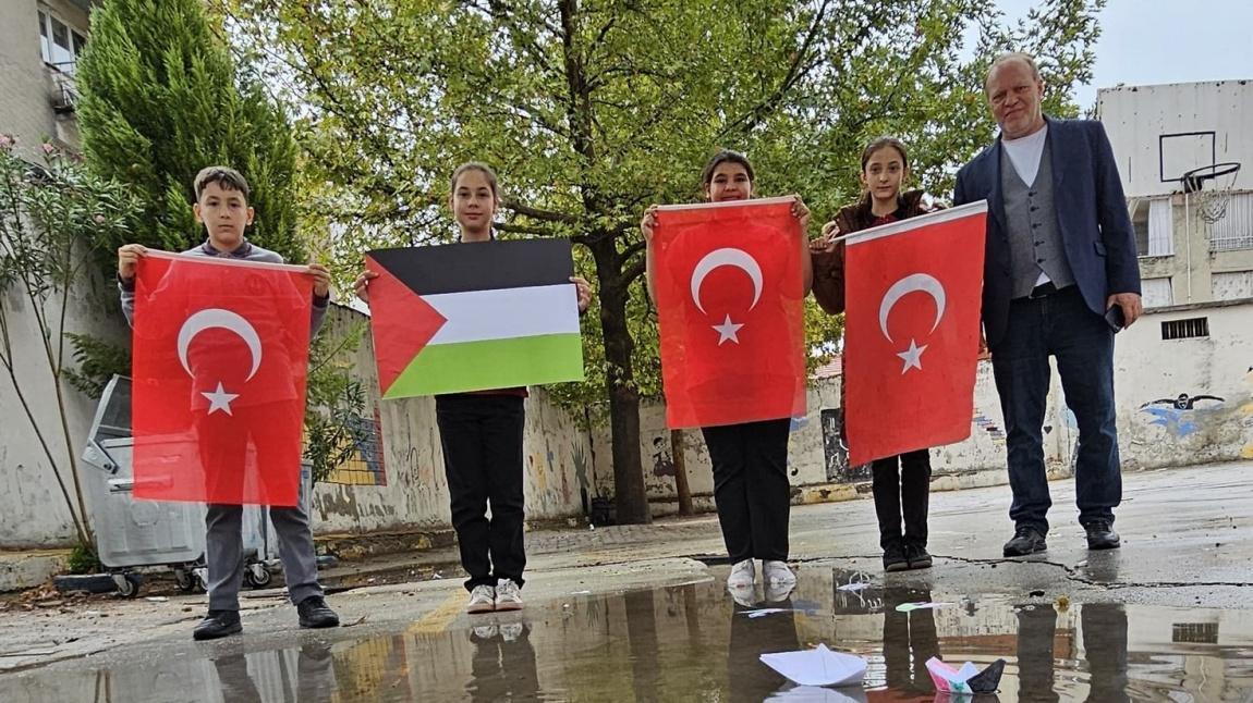 Filistin İçin Farkındalık Etkinlikleri Düzenledik